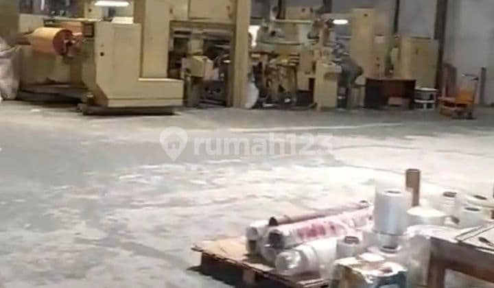 Gudang Bagus Luas Bisa Akses Container di Pakuhaji Tangerang