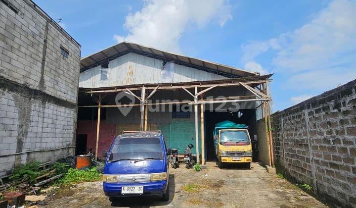 Gudang Siap Pakai bisa Akses Kontainer Jalan Luas di Panongan