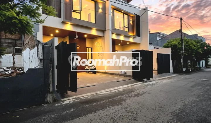 Rumah Modern Strategis Dalam Komplek One Gate Rawamangun Jakarta Timur