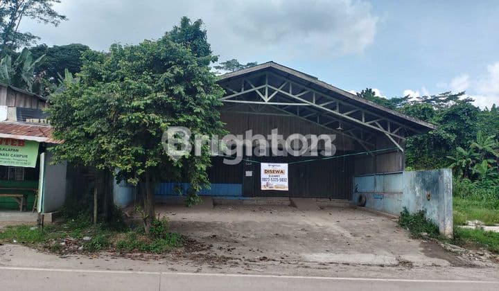 ruko 2 pintu gandeng murah disewakan di jalan poros smd-tgrg samping bbe