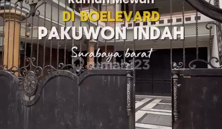 Dijual: Rumah Mewah Classic Modern @ Pakuwon Indah (Boulevard)