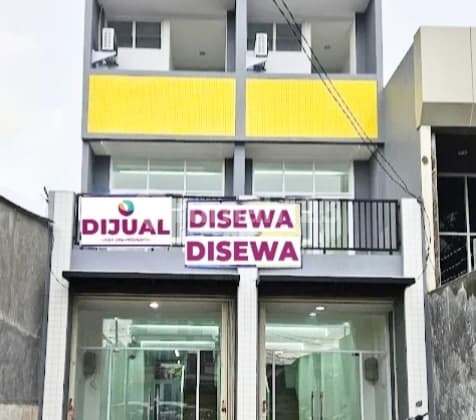 Ruko Gandeng 3 Lt Elegan di Pondok Bambu, Jakarta Timur