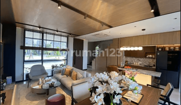 Rumah Blackslate Semi Furnished Bagus Lokasi Legok Tangerang