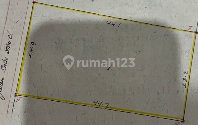 Disewakan Tanah Jl 1 Maret Kalideres Jakarta Barat