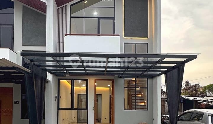 Rumah Baru Modern Dalam Cluster Dekat Tol Brigif di Jagakarsa