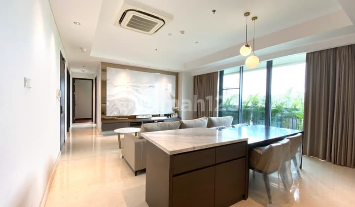 Rare Premium Facility 3 BR Apartment in Wang Residence, Kedoya - West Jakarta