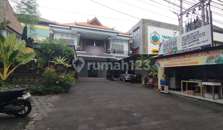 Ruko 2 Lantai Strategis Raya Puputan Renon Denpasar - Lt 450m² Dekat Lapangan