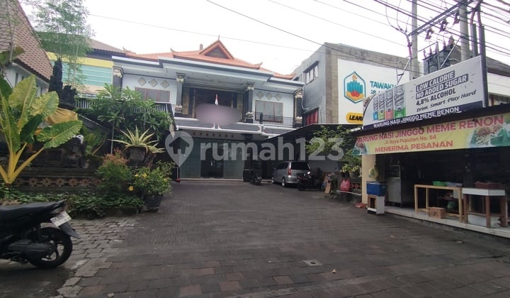 Ruko 2 Lantai Strategis Raya Puputan Renon Denpasar - Lt 450m² Dekat Lapangan