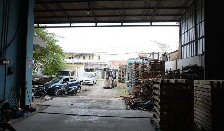 Gudang Pinggir Jalan Utama Lebar Jalan 6 M Di Setia Asih Kab Bekasi Dekat Harapan Indah