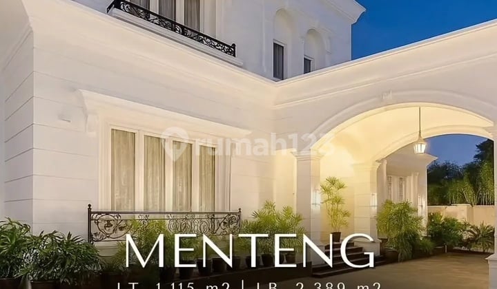 (For Sale) Elite House Like a Mansion - Prime Menteng