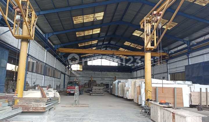 Dijual Gudang di Batuceper SHM Akses Container 40 Feet Siap Huni