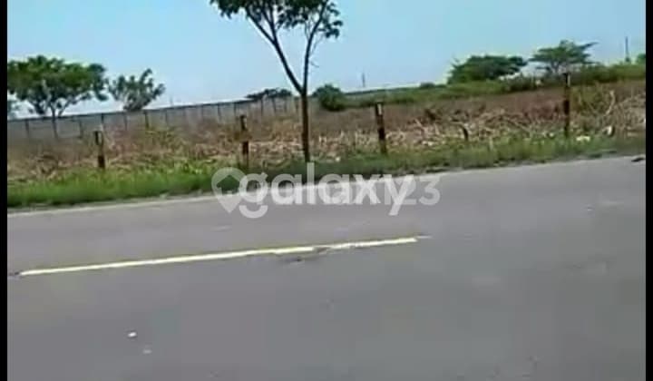 Land on Widang main road, Tuban.