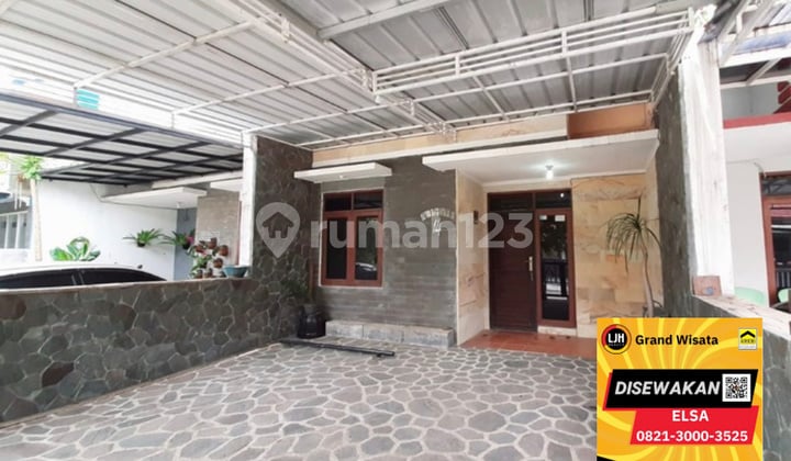 Disewakan Rumah 2 Lantai Luas 108 M2. 3 Kamar Tidur Full Furnished Siap Huni. Di Antapani Bandung