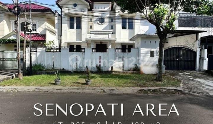Dijual rumah row lebar Senopati dekat SCBD Jakarta Selatan