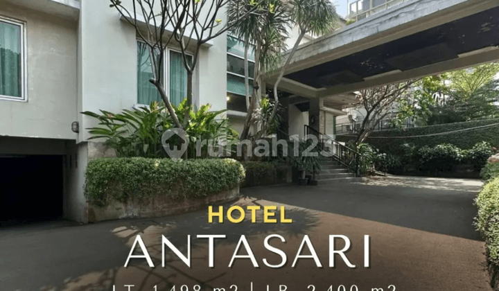 Dijual Hotel 37 kamar ANTASARI Kebayoran Baru Jakarta Selatan