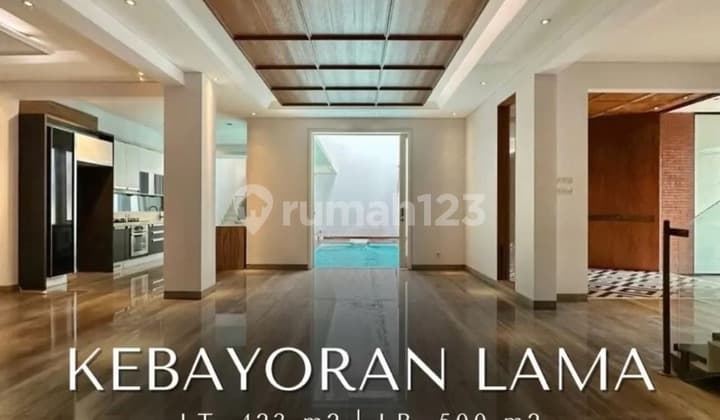 Dijual rumah mewah dalam kompleks Kebayoran lama Jakarta selatan