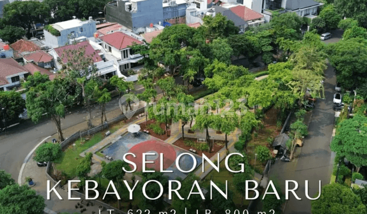 Dijual rumah tua hitung tanah one gate system SCBD Selong Sudirman Jakarta Selatan