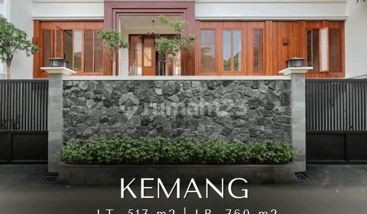Dijual rumah baru fully furnished Kemang Dalam Jakarta Selatan