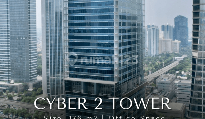 Dijual office kantor Cyber Tower Kuningan Jakarta Selatan
