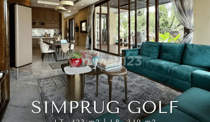 For sale good deal premium cluster house in Simprug Senayan, South Jakarta.