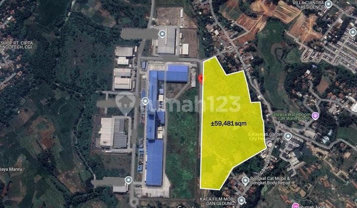 DIJUAL TANAH INDUSTRI DI MM2100 - BEKASI