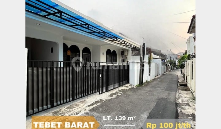 Tebet Barat, Rumah Tinggal Siap Huni