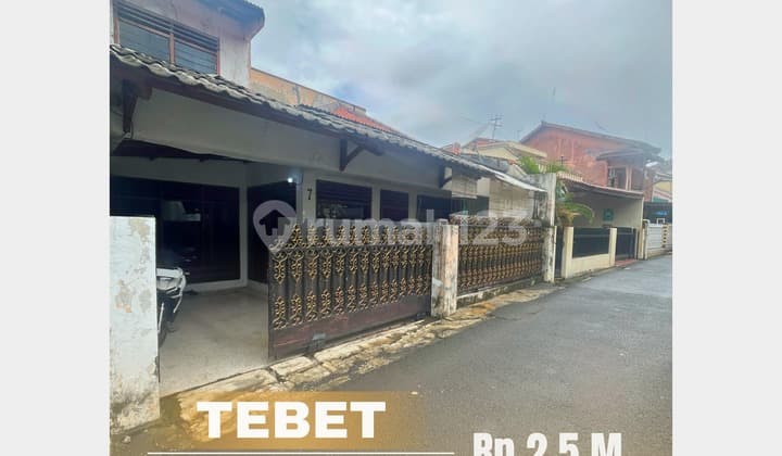 Dijual Rumah Siap Huni - Tebet Jakarta Selatan