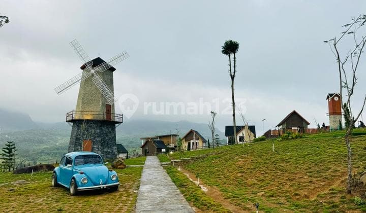 SHM Land on 6-Meter Wide Concrete Road with Mountain View