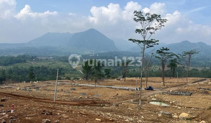 Tanah Murah SHM di Sukamakmur Bogor Jalur Puncak Dua