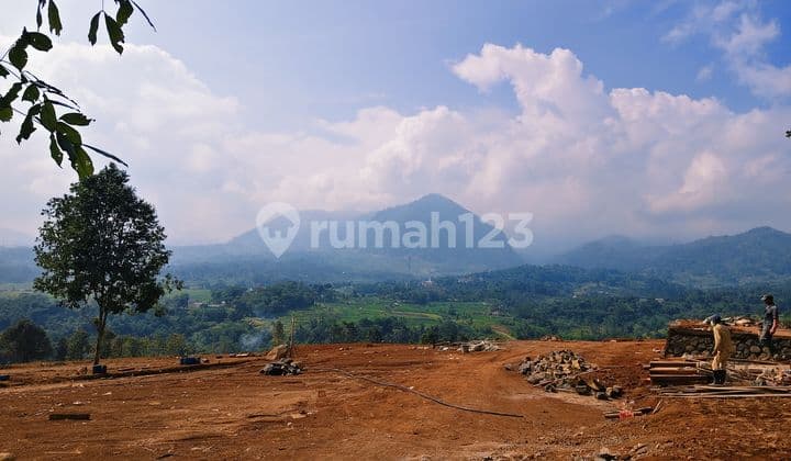 Tanah Murah Pinggir Jalan View Pegunungan Legal Shm Dekat Depok