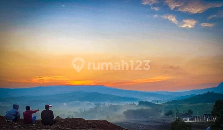 Tanah Murah View Pegunungan Udara Sejuk Dekat Exit Tol Free SHM