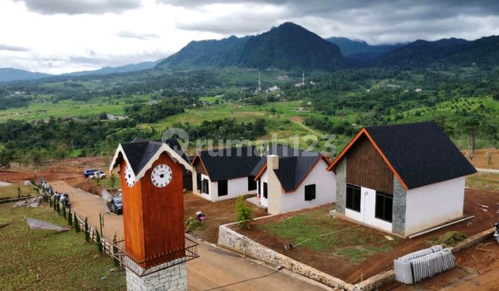 Tanah Free SHM Jalur Puncak 2 Nuansa Eropa Cocok untuk Investasi