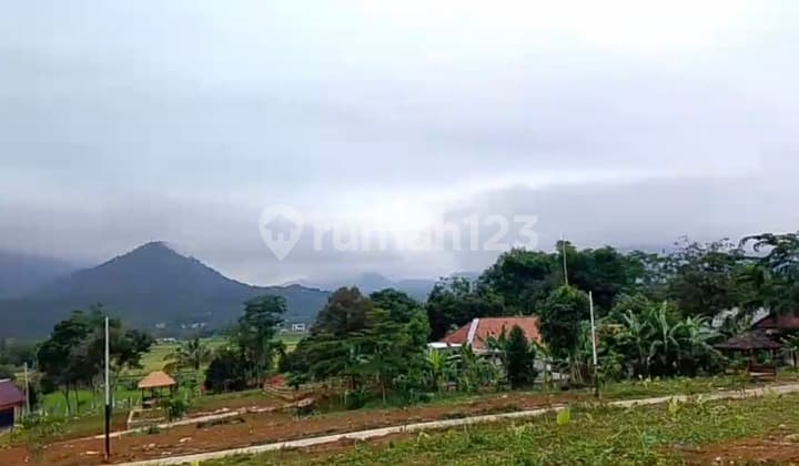 Jual Cepat Kavling Tanah Pinggir Jalan Propinsi View Pegunungan Dan Persawahan Dekat Jakarta, Bogor, Depok, Cinere, Sawangan, Bekasi Lokasi Strategis