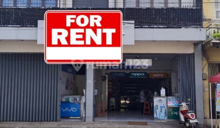 Disewakan Ruko Startegis Nol Jalan
