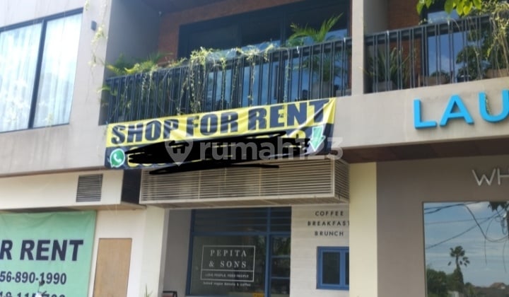 Toko Siap Usaha Di Jln Berawa, Area Komersial Canggu