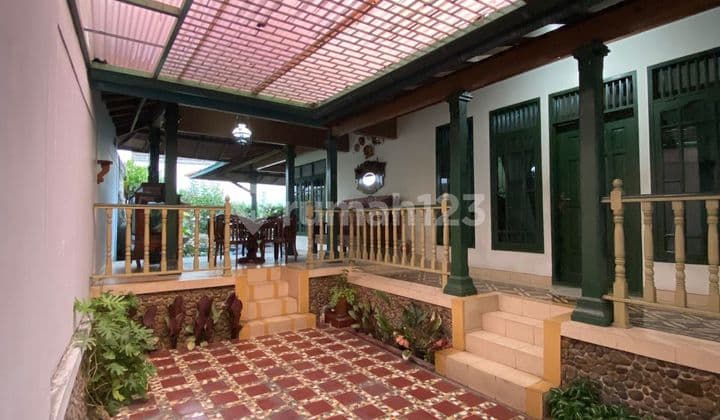 Rumah Cantik Nuansa Jawa Kuno Dikomplek Perumahan Karya Indah Village 2, Jurangmangu, Pondok Aren, Tangsel