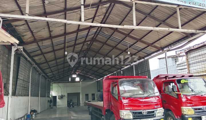 Gudang Murah Siap Huni Pinggir Jalan Cibinong Bogor