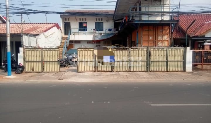 Jual Tanah + Bangunan Pinggir Jalan Prumnas Klender Jakarta Timur