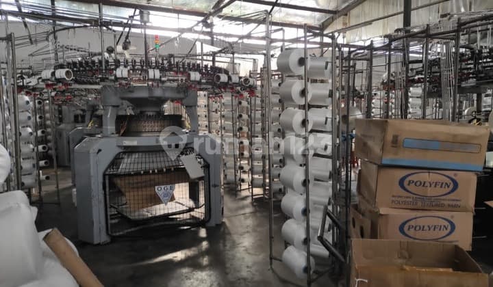 Dijual Pabrik Bagus Nyaman Terawat Siap Pakai Lokasi di Leuwi Gajah Bandung