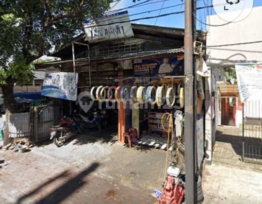 Tanah Strategis Bonus Bangunan Bengkel di Pasar Minggu