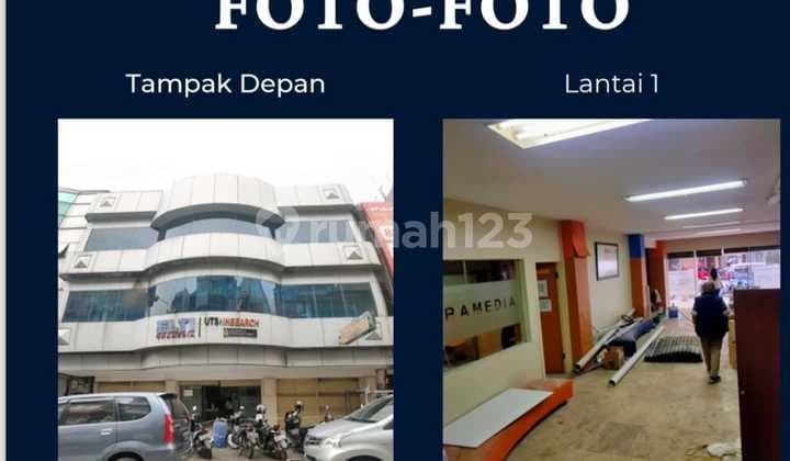 Ruko 4 Lt Strategis Kawasan Bisnis di Grend Wijaya Jakarta Selatan