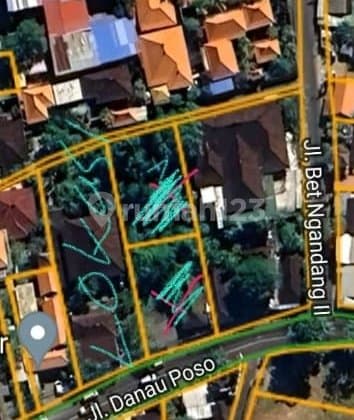 Dijual Tanah Pinggir Jalan Utama Danau Poso Sanur