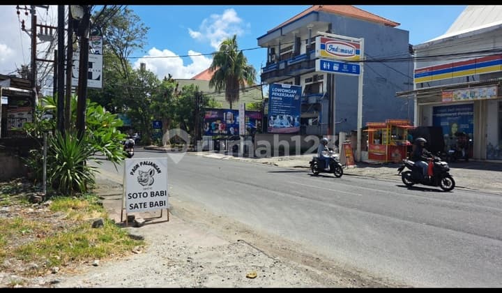 Dijual Tanah Pinggir Jalan Utama Hayam Wuruk Denpasar