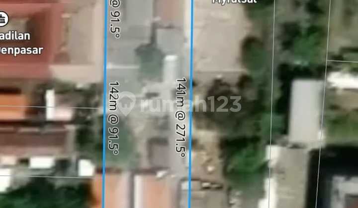 Dijual Tanah Cantik Lokasi Ring 1 Renon Jalan Tantular