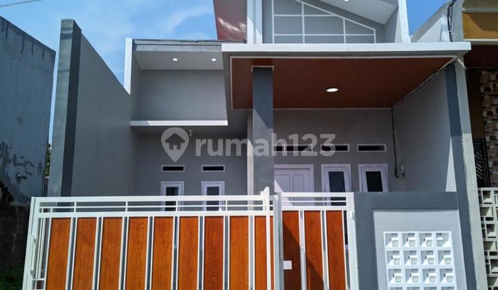 Rumah Baru Siap Huni Dijual Di Villa Gading Harapan Pintu Timur Depan Rs Ananda