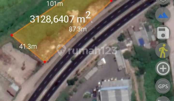 Tanah di nol jalan Raya bypass Krian Sidoarjo. Nol Jalan Raya, dekat dengan gate Tol KLBM.