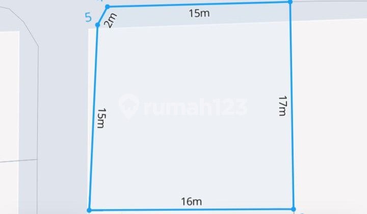 Dijual Tanah Kavling Logam Buahbatu Posisi Hook MURAH