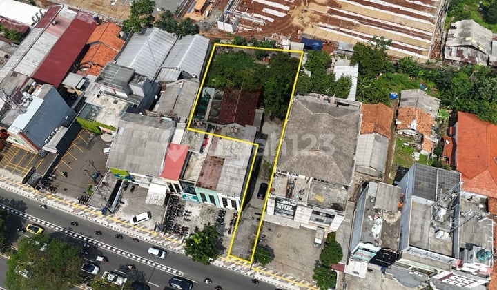 Termurah Tanah Pinggir Jalan Raya Margona 17 Jt/meter Nego. Cocok Untuk Kantor Kost Ekslusif Dan Ruang Usaha Tanah SHM 829.0 m²
