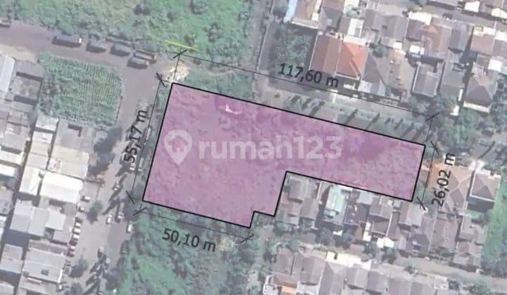 Tanah Kosong Palem Pondok Candra Tol Tambak Sumur