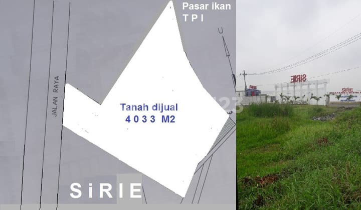Lahan Kosong Sirie Lingkar Timur Sidoarjo Siap Bangun
